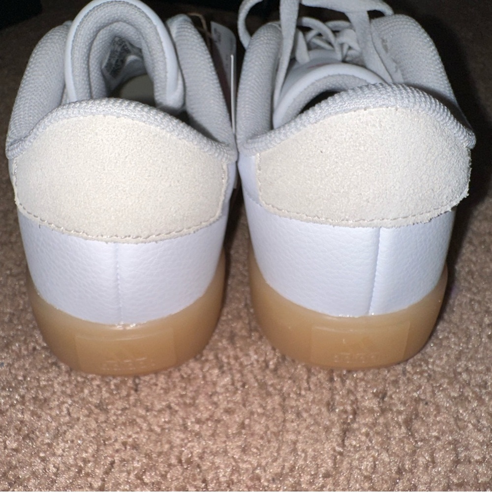 adidas Kids Shoes in White and Pink - Picture 3 of 7